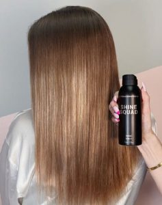 Transform lackluster hair to dazzling with our high-gloss Shine Spray. Infused with nourishing oils, it seals split ends, protects from heat, and delivers long-lasting, mirror-like shine.
