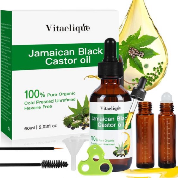 Boost hair growth naturally with black castor oil