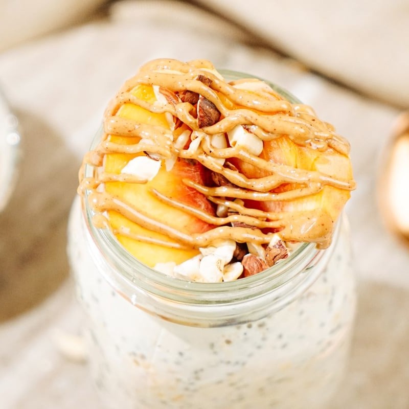 overnight oats with protein powder