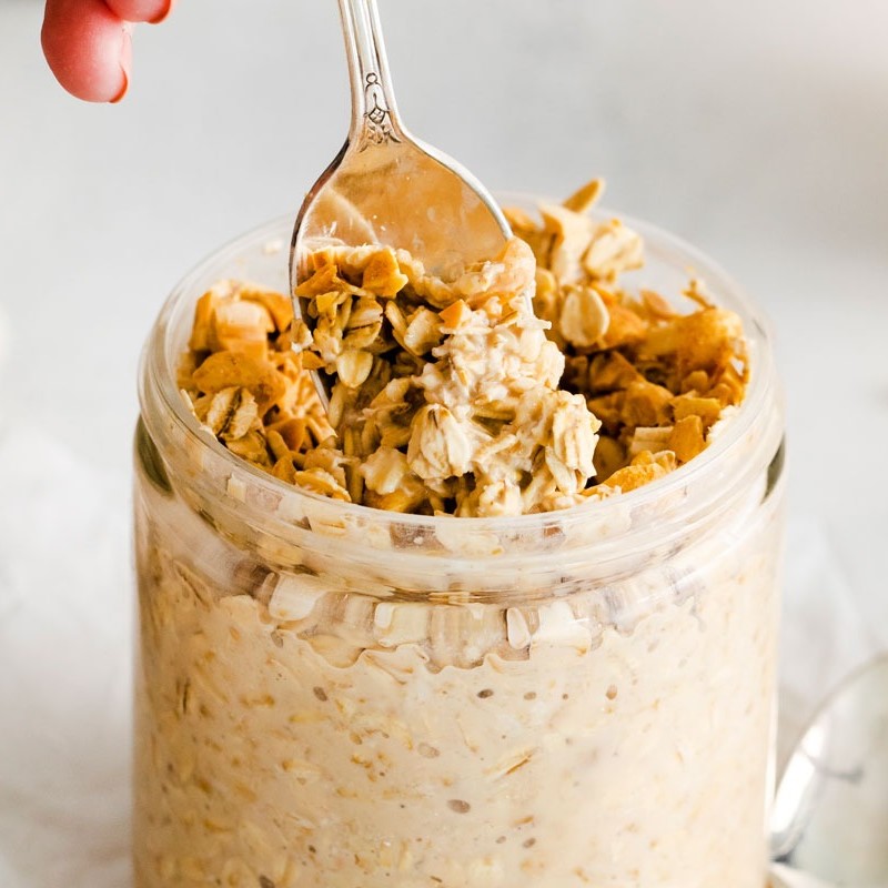 overnight oats with protein powder